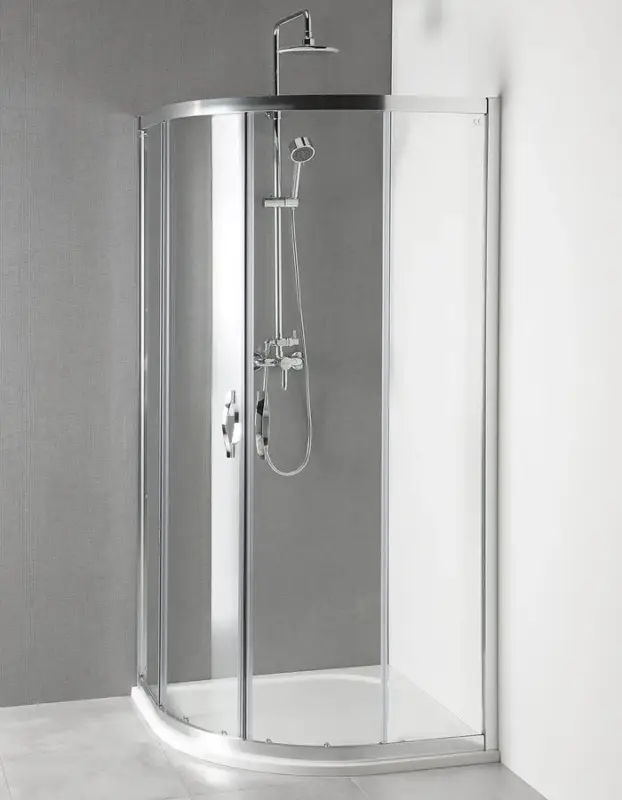 GELCO AKCE čtvrtkruhová sprchová zástěna 900x900x1900mm, čiré sklo Koupit Online