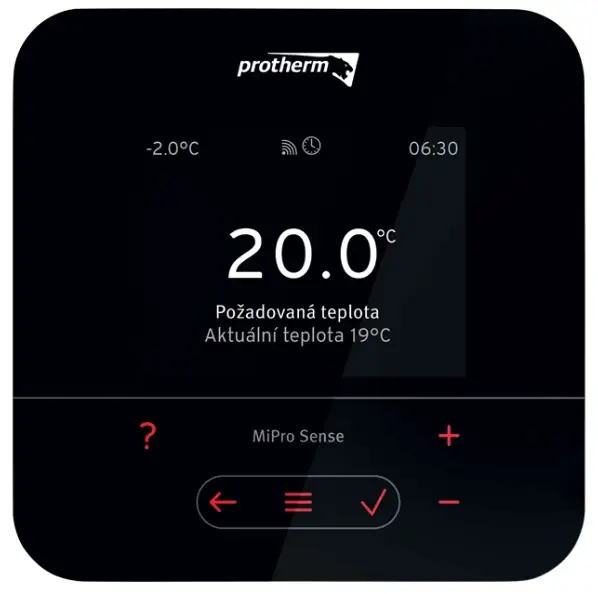 Nová Kolekce Protherm regulátor MiPro Sense (SRC 720)