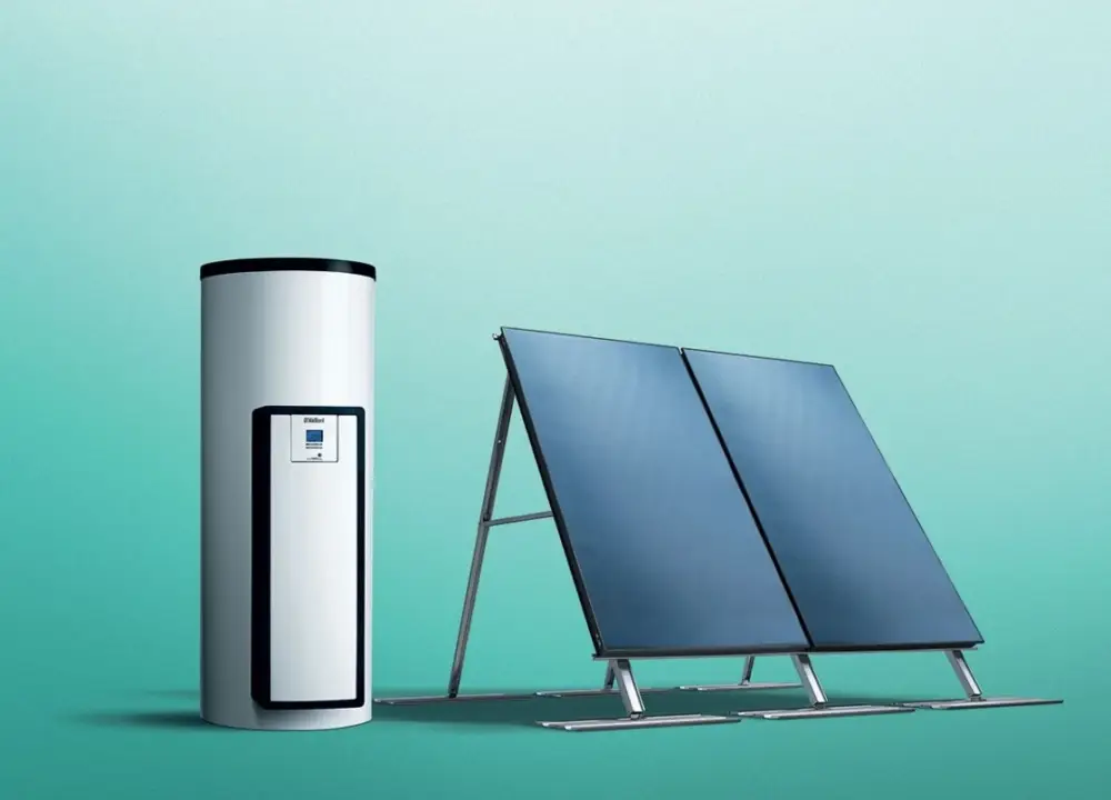 Vaillant Solární systém auroSTEP ISS 1.150 ET pro šikmou střechu, monovalentní 150l zásobník VIH S1 150/4 B, elektro ohřev 2,5 kW Finální Výprodej