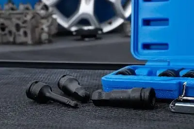 BGS Sada nástavců rázových bitů ,délka 75 mm ,12,5 mm (1/2") pohon ,vnitřní šestihran s Aktuální