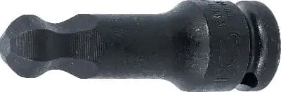 BGS Zásuvka rázového bitu ,12,5 mm (1/2") pohon ,vnitřní šestihran s kulovou hlavou 15 mm Aktuální