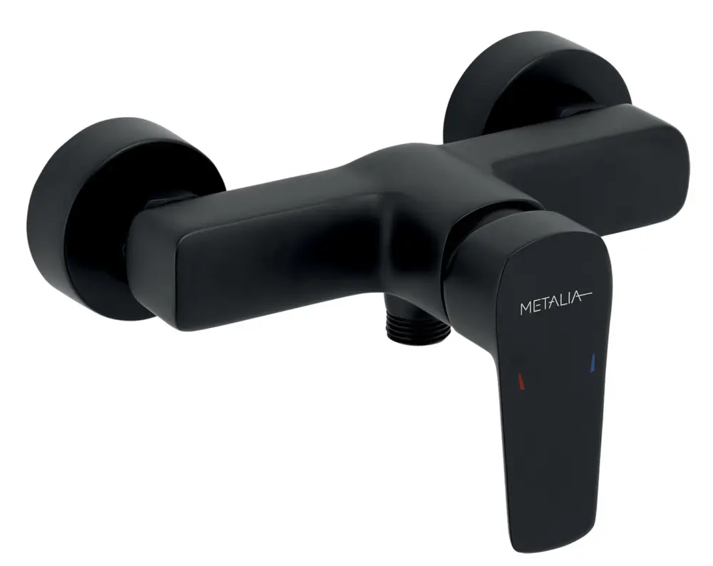Finální Výprodej NOVASERVIS Sprchová baterie bez příslušenství 150 mm METALIA 58, černá - 58061/1,5