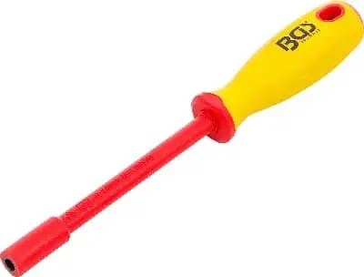 Levný BGS Šroubovák na nástrčné klíče VDE, šestihran, 6 mm, Délka čepele 125 mm