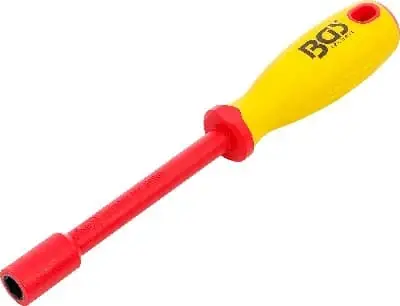 BGS Šroubovák na nástrčné klíče VDE, šestihran, 10 mm, Délka čepele 125 mm Aktuální