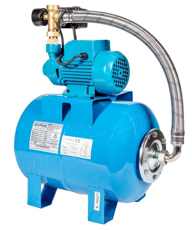 Zlevněný PUMPA blue line vodárna PTM60-1 PUMPA 24l ležatá 230V 1,4-2,8bar