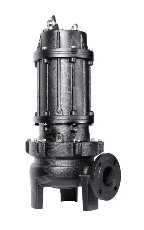 Nová Kolekce PUMPA black line 80BLV47.5 400V 7,5kW, kalové čerpadlo, oběžné kolo Vortex, průchodnost 80mm, kabel 8m
