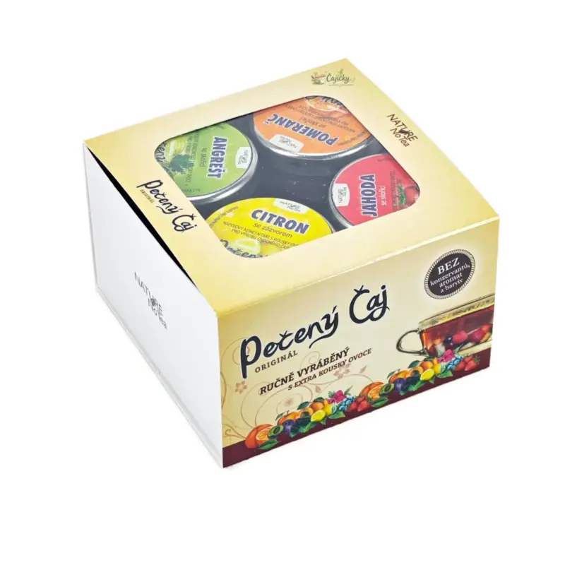 Cenový Hit Nature NoTea s.r.o. Dárková sada Pečený čaj Notea 4x60ml