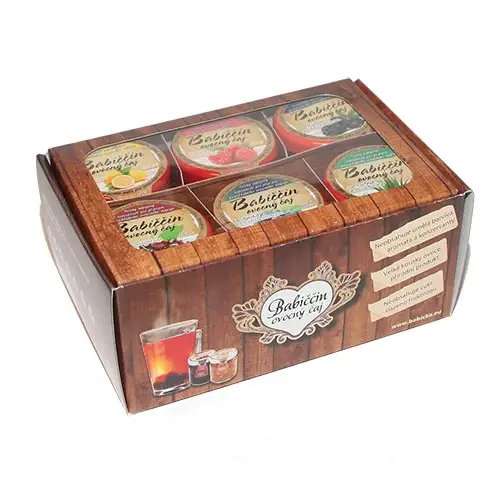 Speciální Cena Tea Trade s.r.o. Dárková sada Babiččin ovocný čaj 6x60ml