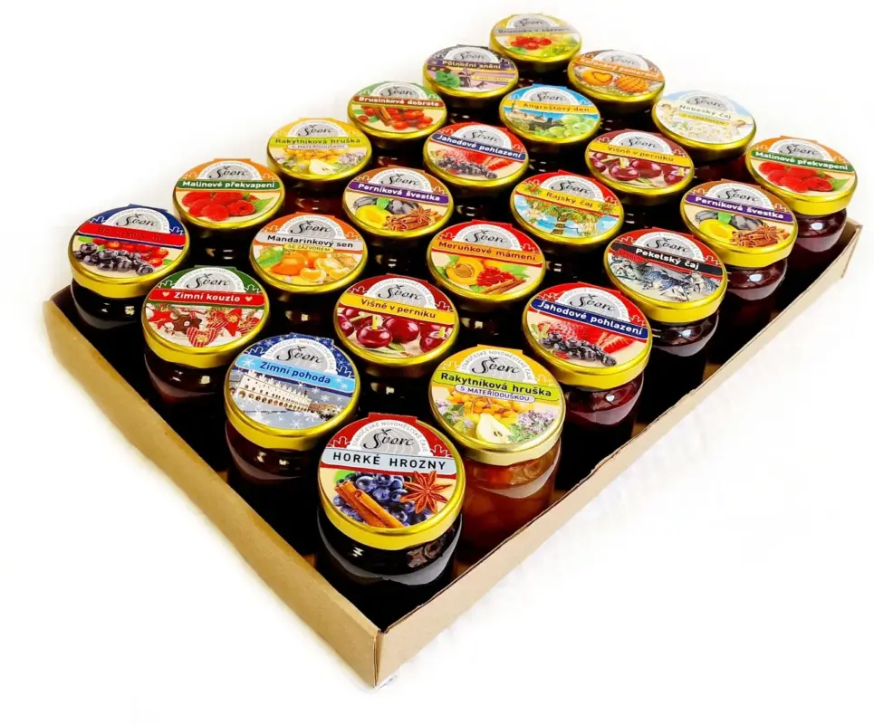Milan Švorc Kolekce mini Staročeské Novoměstské čaje 60ml 24ks Omezená Nabídka