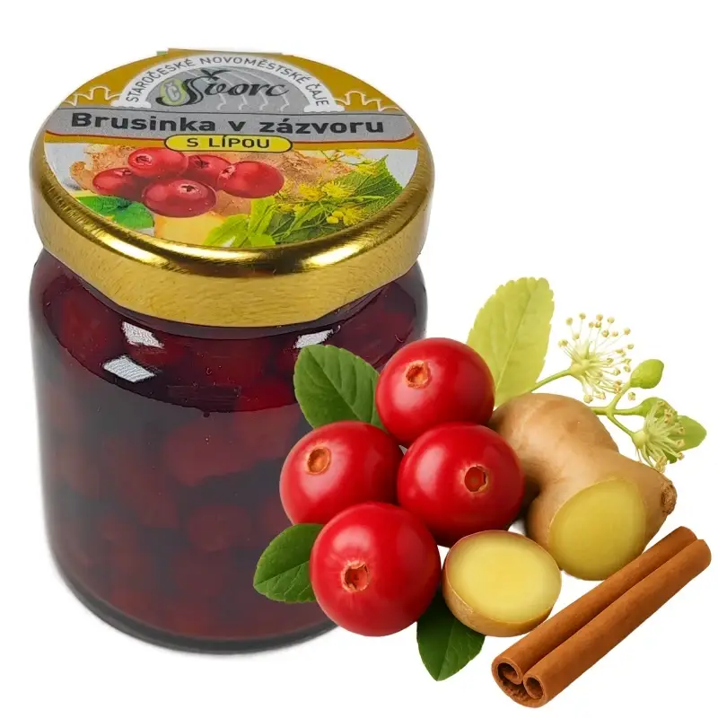 Milan Švorc Staročeské Novoměstské čaje - Brusinka v zázvoru 60ml Kup Teď