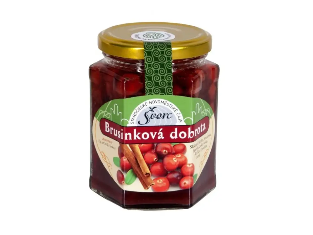 Milan Švorc Staročeské Novoměstské čaje - Brusinková dobrota 275ml Kup Teď