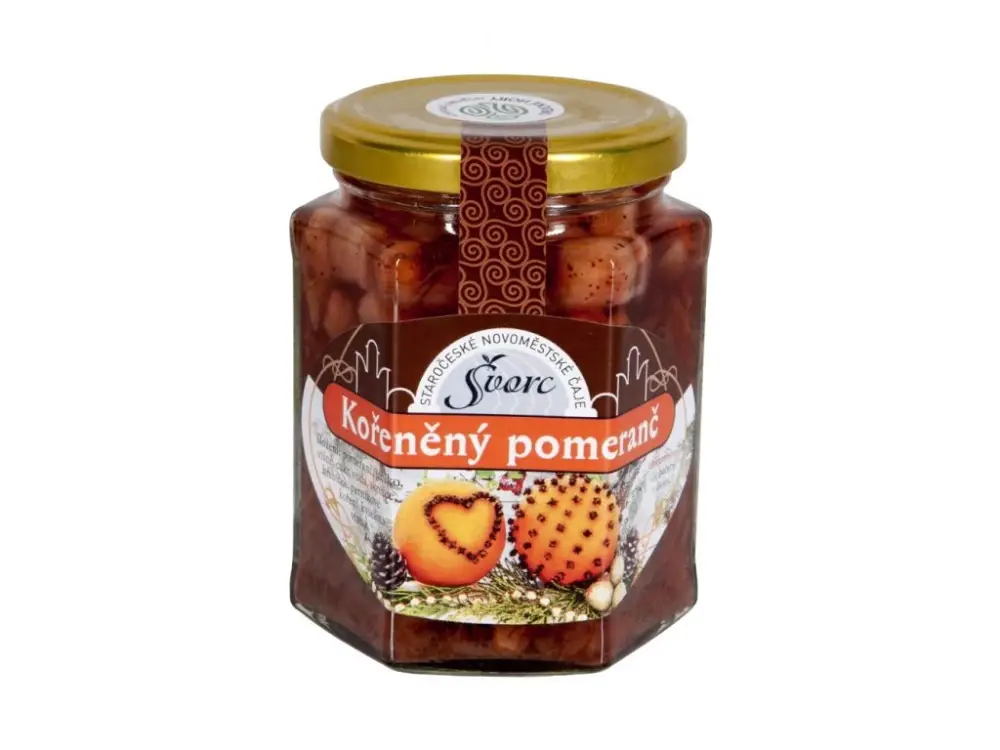 Cenový Hit Milan Švorc Staročeské Novoměstské čaje - Kořeněný pomeranč 275ml