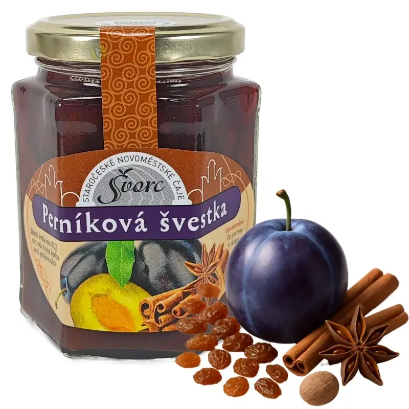 Speciální Cena Milan Švorc Staročeské Novoměstské čaje - Perníková švestka 275ml