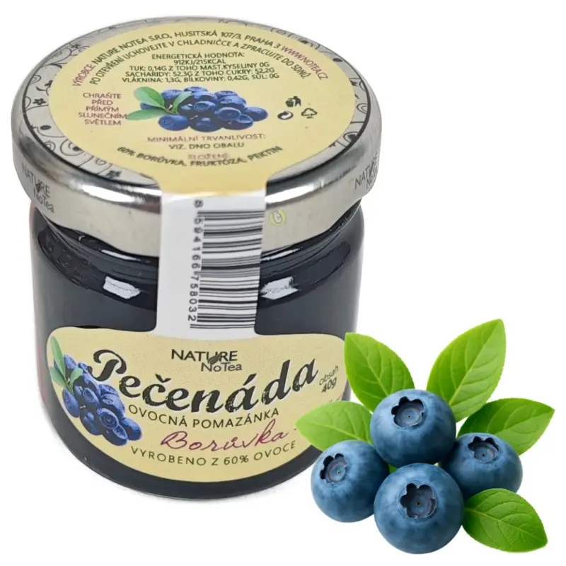 Nature NoTea s.r.o. Pečenáda Borůvka 40g Horká Nabídka