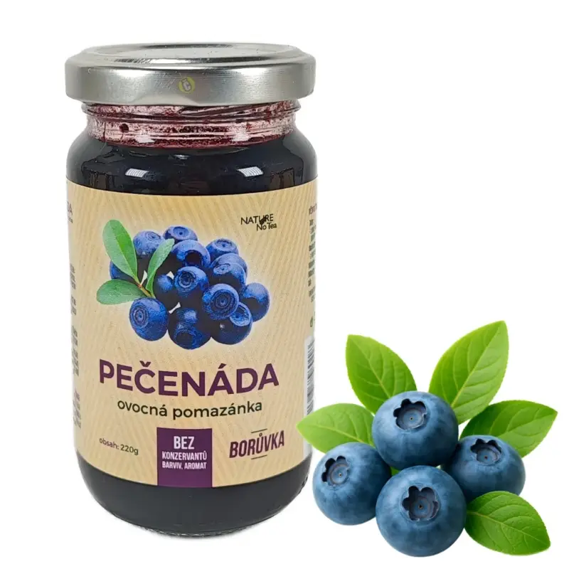 Nature NoTea s.r.o. Pečenáda Borůvka 220g Must-Have