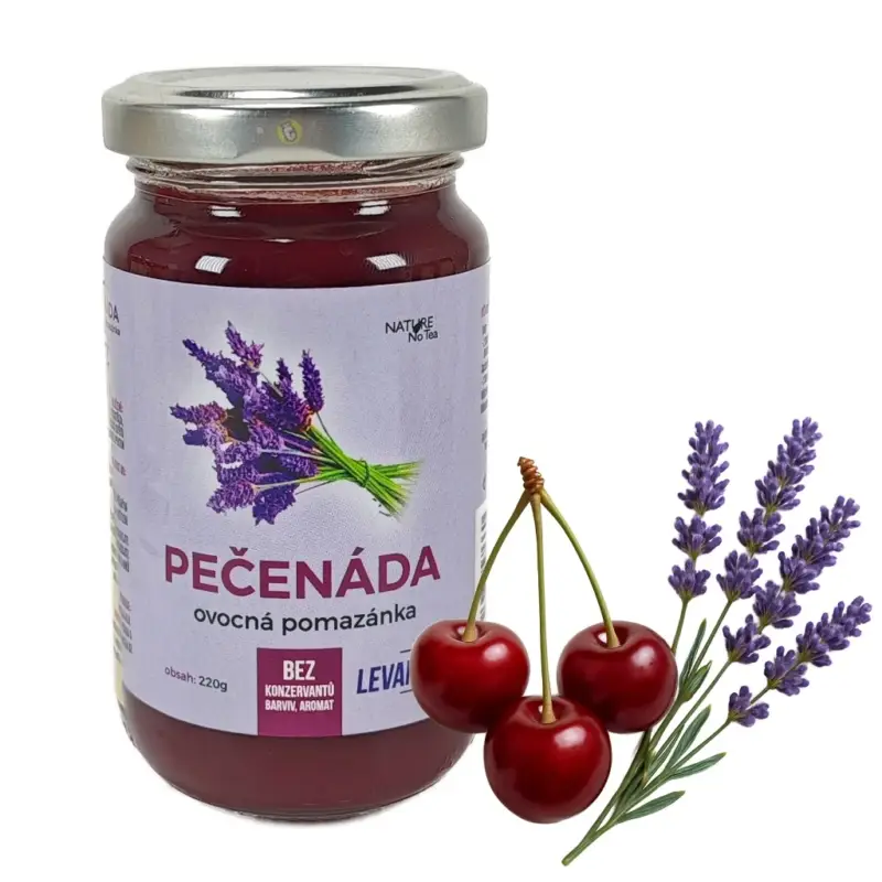 Hit Sezóny Nature NoTea s.r.o. Pečenáda Levandulová višeň 220g