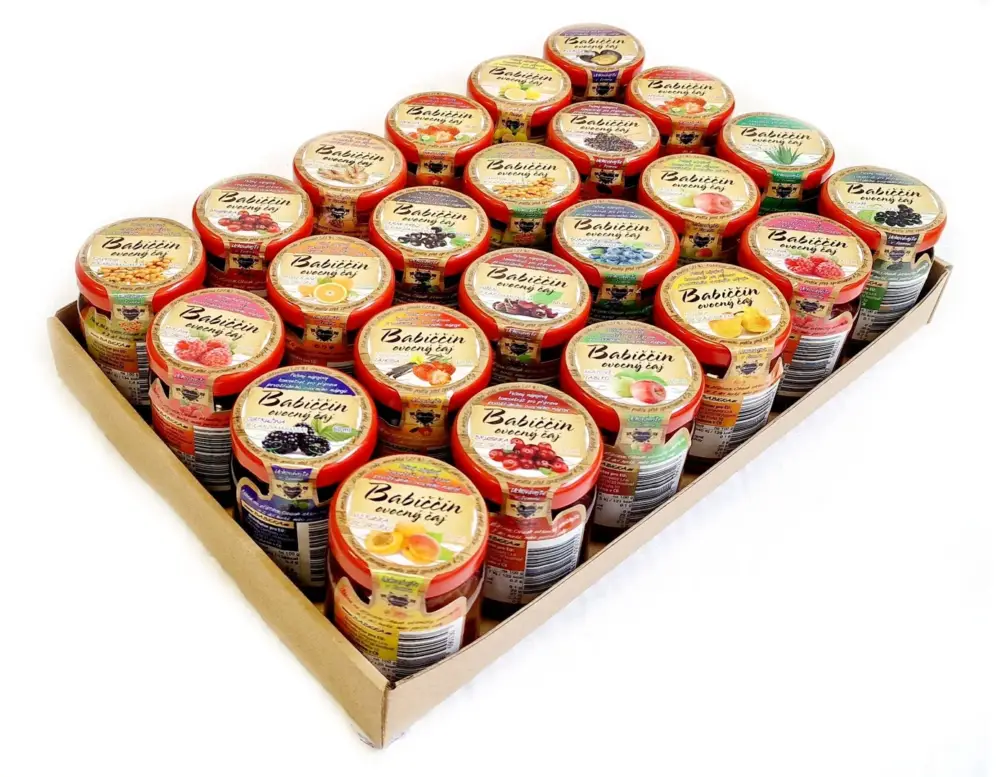 Tea Trade s.r.o. Kolekce mini Babiččin ovocný čaj 60ml 24ks Značkový