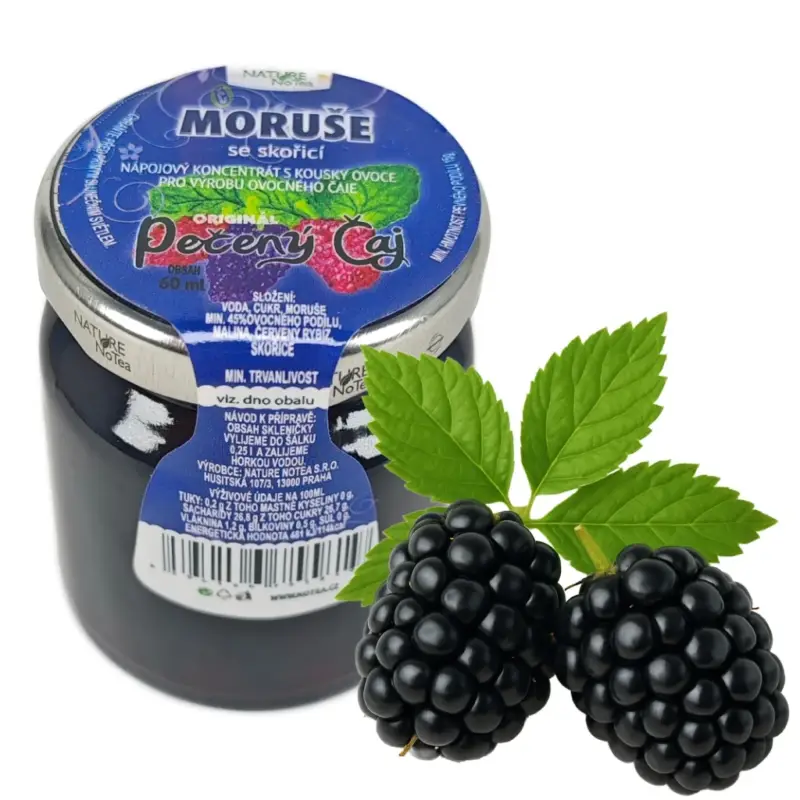 Nature NoTea s.r.o. Pečený čaj Notea - Moruše se skořicí 60ml Kup Teď