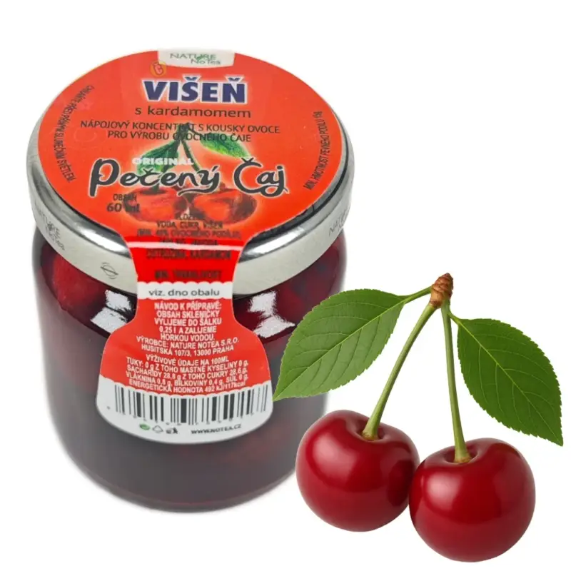 Dokud Zásoby Vydrží Nature NoTea s.r.o. Pečený čaj Notea - Viseň s kardamomem 60ml