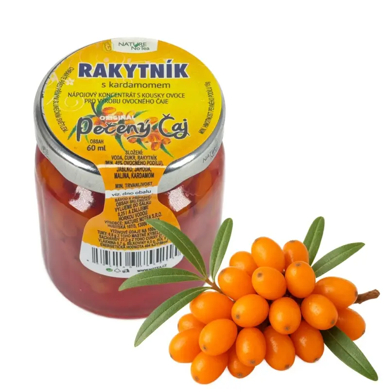 Nejlepší Volba Nature NoTea s.r.o. Pečený čaj Notea - Rakytník s kardamomem 60ml