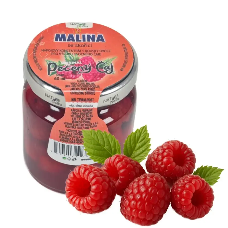 Pouze Dnes Nature NoTea s.r.o. Pečený čaj Notea - Malina se skořicí 60ml