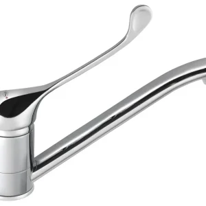 Omezená Nabídka BRUCKNER HOFFER stojánková dřezová baterie, lékařská páka, 221mm, chrom