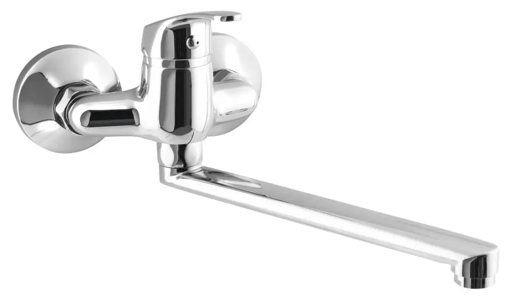Tovární Cena AQUALINE AQUALINE 35 nástěnná baterie, rozteč 100mm, ramínko ploché 220mm, chrom