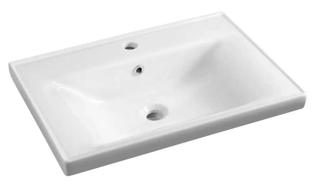 AQUALINE SAVA 70 keramické umyvadlo nábytkové 70x46cm, bílá Aktuální