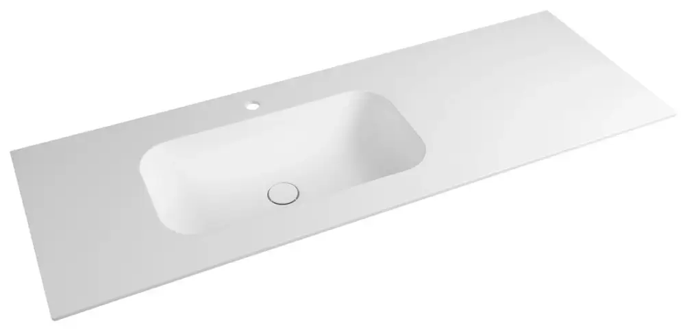 SAPHO ARUBA umyvadlo, Rockstone, 130x51,5cm, levé, bílá mat Kup Teď