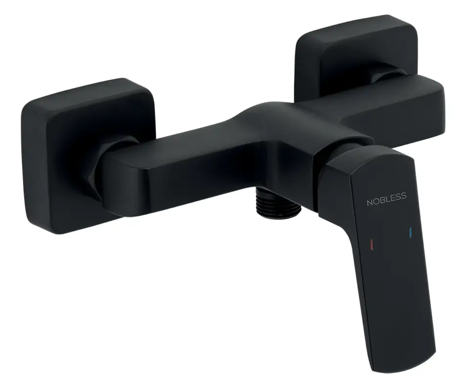 NOVASERVIS Sprchová baterie Nobless EGO bez příslušenství 150mm, černá - 43061/1,5 Odeslání Ihned
