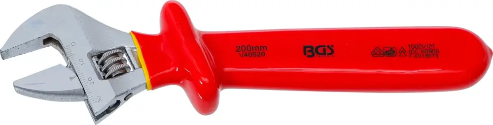 Sezónní Sleva BGS Stavitelný klíč VDE ,max. 34 mm - BGS 71097
