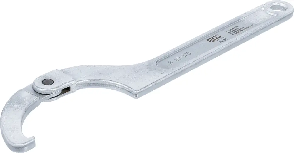 BGS Kloubový hákový klíč s výstupkem ,80 - 120 mm - BGS 73230 Bezpečná Platba