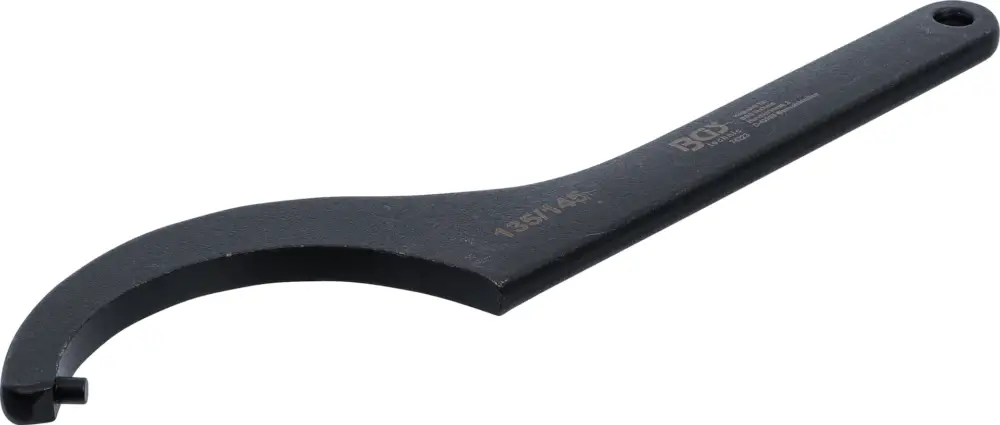 BGS Hákový klíč s čepem ,135 - 145 mm - BGS 74223 Speciální Cena