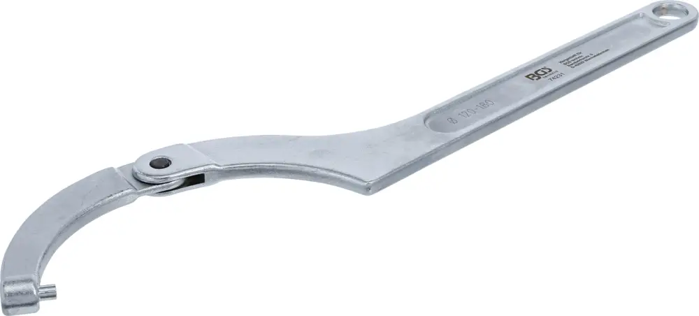 BGS Kloubový hákový klíč s čepem ,120 - 180 mm - BGS 74231 Výhodná Nabídka