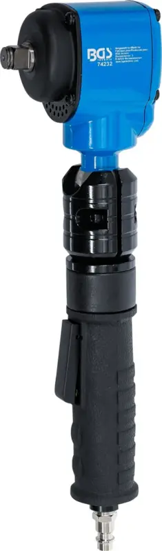 Cenová Bomba BGS Pneumatický rázový utahovák ,úhlový ,s otočnou a sklopnou hlavicí ,12,5 mm (1/2") ,