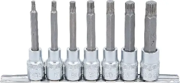 Nejlepší Volba BGS Sada nástrčných hlavic,12,5 mm (1/2"),vnitřní tisícihran (pro XZN) M5 - M14,7dílná