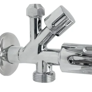 Nízká Cena BRUCKNER Kombinovaný ventil 1/2"x3/4"x3/8", chrom