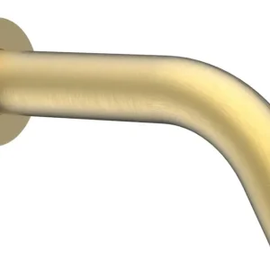 Výhodná Nabídka SAPHO Nástěnná výtoková hubice, kulatá, 174mm, zlato mat