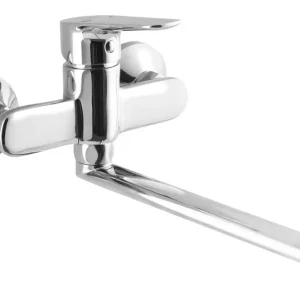 AQUALINE LOTTA nástěnná baterie, ramínko ploché 220mm, chrom Rychlé Dodání