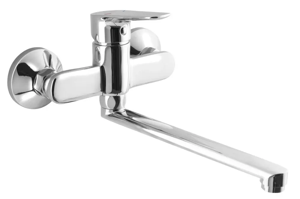 AQUALINE LOTTA nástěnná baterie, ramínko ploché 220mm, chrom Rychlé Dodání
