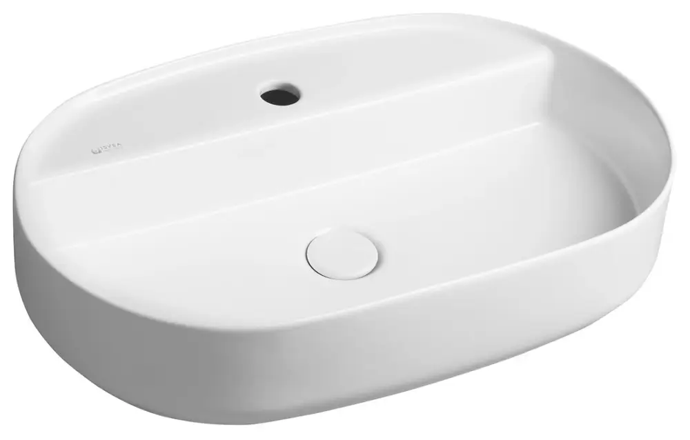 Výhodná Nabídka ISVEA INFINITY OVAL keramické umyvadlo na desku, 60x40cm, bílá mat