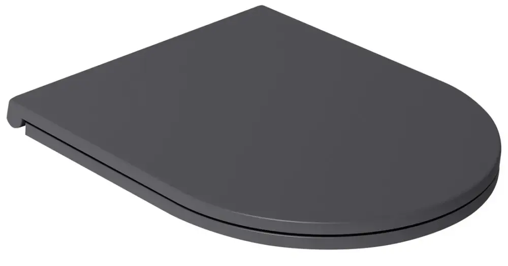 ISVEA INFINITY WC sedátko, SLIM, Soft Close, Easy Take, antracit Akční Cena