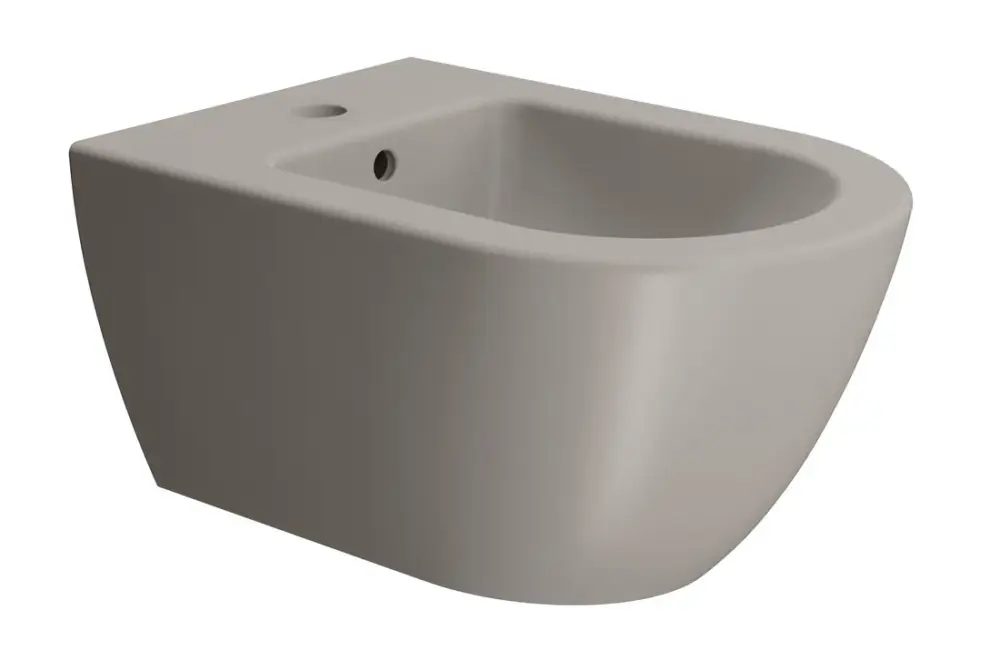 Ověřený GSI PURA bidet závěsný, 36x55cm, tortora mat
