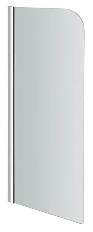 Novinka SAPHO Dělící stěna mezi urinály 40x100cm, mléčné sklo