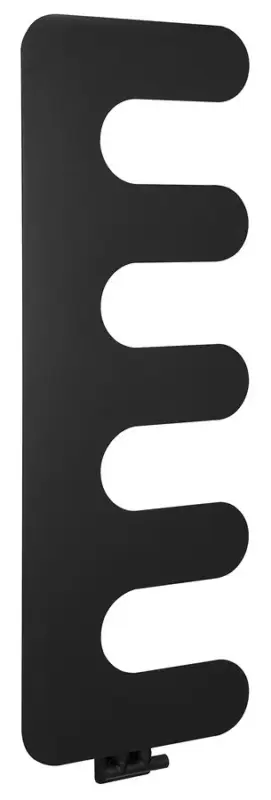 SAPHO EVOLLA otopné těleso 490x1390mm, černá mat Přímo Od Výrobce