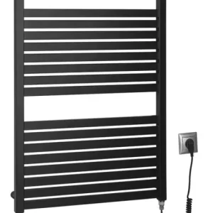 Kup Teď AQUALINE TONDI-E elektrické otopné těleso rovné 600x970 mm, 400 W, černá mat