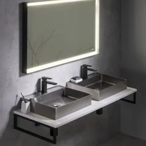 Časově Omezené SAPHO PLATO deska Rockstone 1700x24x500mm, bílá mat
