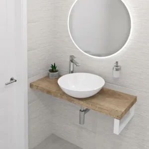 Výprodej SAPHO AVICE deska pod umyvadlo 70x36cm, tl.5cm, dub Rover