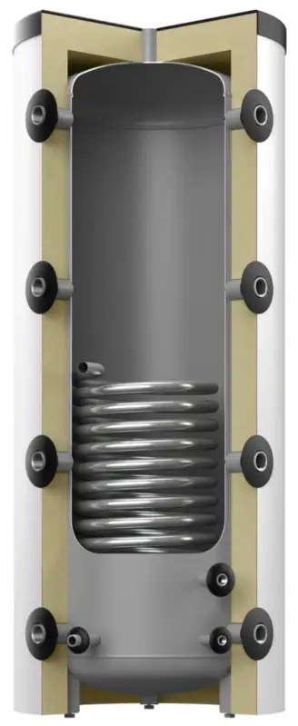 Sezónní Sleva Reflex Akumulační nádrž Storatherm Heat HF 800/1_C s izolací, stříbrná