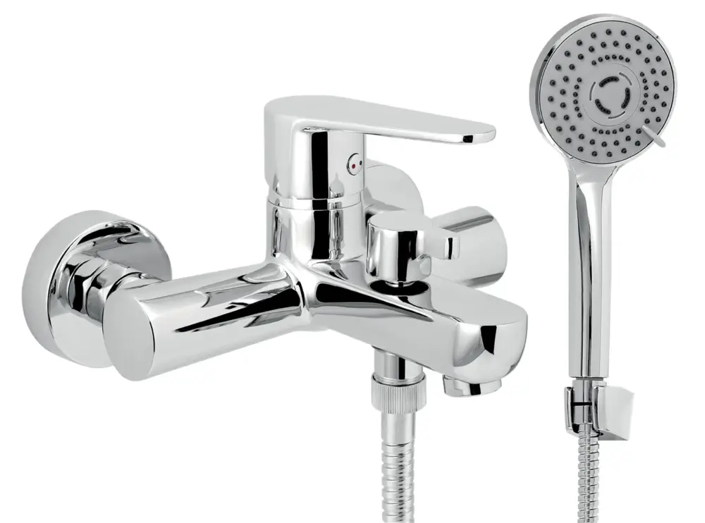 Autentický NOVASERVIS Vanová nástěnná baterie Titania Fresh ECO, 150 mm, chrom - 96021,0E